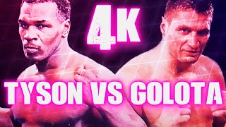 Mike Tyson vs Andrew Golota Highlights 4K [upl. by Jeanine]