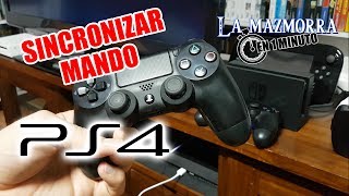 Como sincronizar o resetear los mandos de PS4 [upl. by Attiuqram]