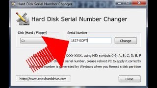 How to change your HDD serial number [upl. by Diba]