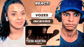 Poesia Acústica 2  Sobre Nós   React em Casal  🔥 [upl. by Notniuqal]