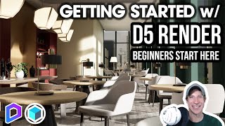 Getting Started with D5 RENDER Beginners Start Here [upl. by Hillard]