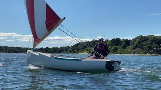 Areys Pond 2021 14 Racing Catboat [upl. by Iams220]