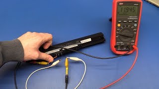 How to Test a Laptop Battery  EcProjects [upl. by Slayton]