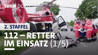 Dramatischer Motorradunfall  112 Retter im Einsatz 15  SWR Doku [upl. by Ramedlav]