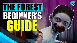 The Forest Beginners Guide in 7 Minutes  2020 Tips and Tricks [upl. by Noseimaj614]