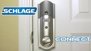 Schlage Connect Touchscreen ZWave Smart Deadbolt with Alarm Review [upl. by Htevi]