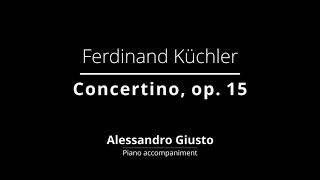 F Küchler Concertino op 15 in the style of A Vivaldi  Piano accompaniment [upl. by Sampson]