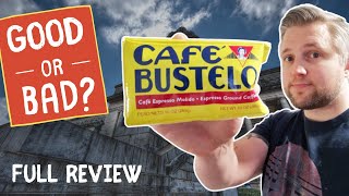 Cafe Bustelo Espresso Ground Coffee HONEST Review Full Breakdown [upl. by Wilfred]