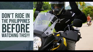 5 Essential Tips before Riding a motorbike in the Philippines [upl. by Ttimme383]