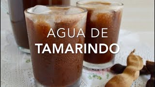 CÓMO HACER AGUA DE TAMARINDO fácil amp deliciosa  Recetas fáciles Pizca de Sabor [upl. by Atsok]