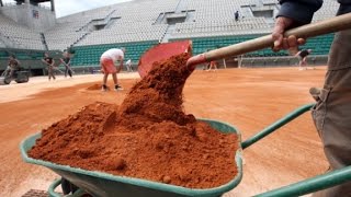 Roland Garros clay A layered cake  with red frosting [upl. by Eladnar6]