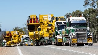 Doolans Heavy Haulage 120t payload [upl. by Christopher117]