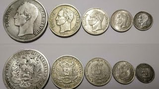 Los Bolívares de plata de Venezuela [upl. by Us]