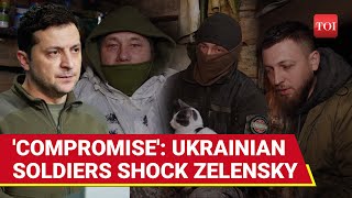 If You Dont Compromise Ukrainian Soldiers Enraged After ZelenskyTrump Fight [upl. by Adnauq]