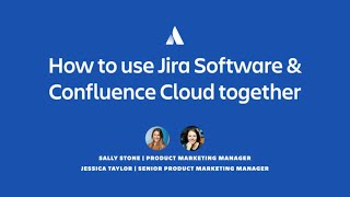 How to use Jira amp Confluence together  Atlassian [upl. by Alehtse338]