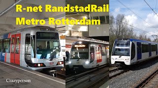 RET Metro Rotterdam en Den Haag 9 April 2021 [upl. by Dnomed]