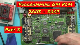 Programming a 2003 to 2007 GM PCM P59 Part 2 Programming With A Minipro [upl. by Callahan]