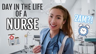 Day in the Life of a Nursing Student [upl. by Noxin699]