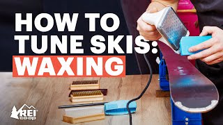 How to Wax Your Skis  Everything You Need to Know  REI [upl. by Laira]