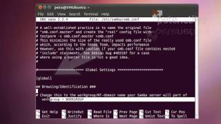 Sharing Files Ubuntu to Windows [upl. by Pettit941]