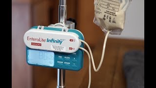 Nursing NG Tube Bolus Feeding Demonstration [upl. by Einahteb]