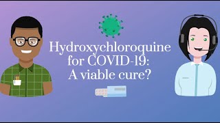 Hydroxychloroquine for Covid19 A viable cure [upl. by Merola]