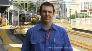 Beware the second train  Queensland Rail warning on pedestrian safety [upl. by Linda]