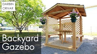 DIY Gazebo Build Part 2 [upl. by Kahaleel]