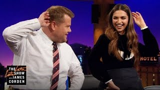 Deepika Padukone Teaches James the Lungi Dance [upl. by Briscoe922]