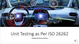 ISO 26262 Software Unit Testing [upl. by Chessa]