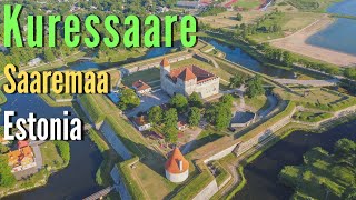 KURESSAARE City Walk  Saaremaa  Estonia [upl. by Nojel]