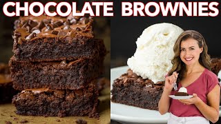 The Best Fudgy BROWNIES RECIPE I Ever Made [upl. by Budwig]