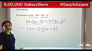 Factorization Grouping Method  Algebraic expressions  Class 8  CBSE  NCERT  ICSE [upl. by Anivek]