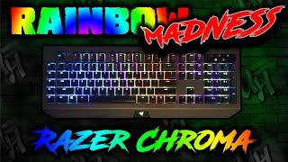 Rainbow Madness Keyboard Lighting Design  Razer Synapse 3 [upl. by Radek]