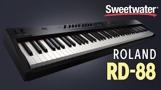 Roland RD88 88key Stage Piano Demo [upl. by Kirstin]