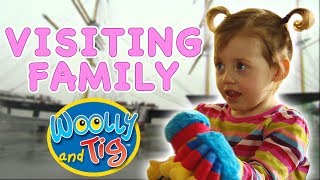 WoollyandTigOfficial Visiting Family  Kids TV Show  Toy Spider [upl. by Akamahs795]