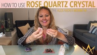 How to use Rose Quartz Crystal Rose Quartz a Symbol of Love [upl. by Adlitam]