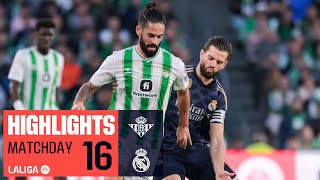 Resumen de Real Betis vs Real Madrid 11 [upl. by Favianus]