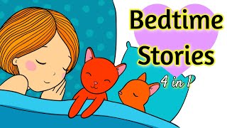 Sleep Meditation for Kids BEDTIME STORIES 4 in 1 Sleep Stories Collection [upl. by Esiuole]