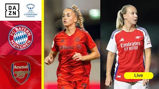 Bayern Munich vs Arsenal  UEFA Women’s Champions League 202425 Matchday 1 Full Match [upl. by Harsho]