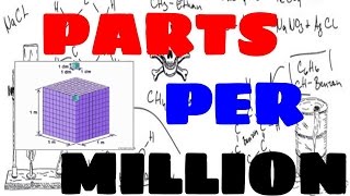 Solution Concentration Parts Per Million [upl. by Rimaa]