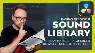 The DaVinci Resolve Sound Library is AWESOME Plus Royalty Free Sound Effects [upl. by Oliva]