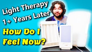 Light Therapy Review For SAD Depression Verilux Happy Lights amp Sun Touch Plus Light Box Therapy [upl. by Taggart]