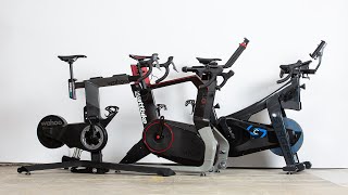 The best smart bikes for Zwift  A fourway group test [upl. by Gnot240]