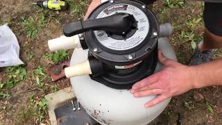 How To Change The Sand In a Pool Filter [upl. by Lamag]