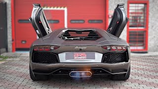 Lamborghini Aventador with CAPRISTO Straight Pipes Exhaust  STILL THE BEST SOUNDING SUPERCAR 🔥 [upl. by Isaacs837]