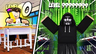 MAX LEVEL HACKER UNLOCKED  Roblox Code simulator [upl. by Joses486]