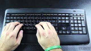 Logitech Wireless Keyboard K800 Review [upl. by Trbor9]