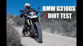 2018 BMW G310GS Off Road Test [upl. by Per]