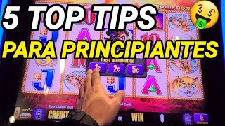 NEW 5 TOP CASINO TIPS PARA PRINCIPIANTES 🎰🤑 2021  iMPULSIVE SLOTS El ROMO TIPS EP6 [upl. by Lowrie923]